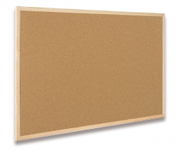 Bi-Office - korková tabule - 60 × 40 cm
