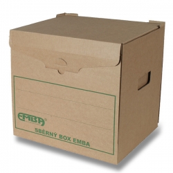 Emba Archiv system - archivační krabice - natural