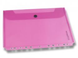 Foldermate Gear Binder Carry File - zakládací desky - A4, červené