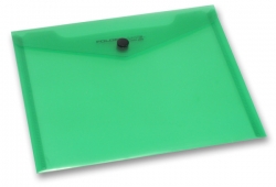 Foldermate Carry File - spisovka s drukem A5 - zelená