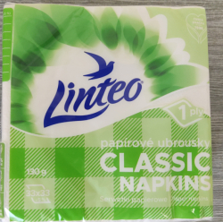 ubrousky bílé/100 ks