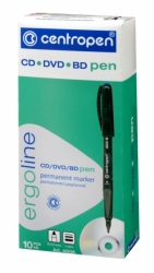 Popisovač Centropen 4606 na CD