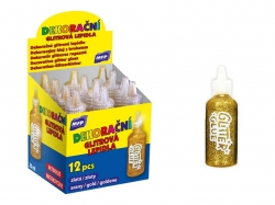 Lepidlo glitrové 20ml zlaté