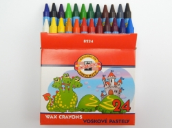 Voskové pastelky KOH-I-NOOR 24 barev
