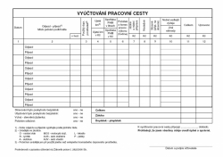 Cestovní příkaz A5 ET230