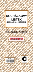Docházkový lístek ET475