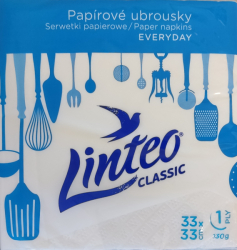 ubrousky bílé/100 ks