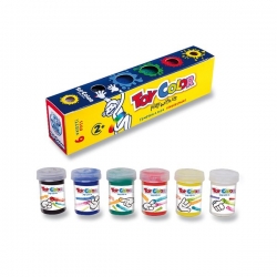 Prstové barvy Toy Color 6 x 25ml