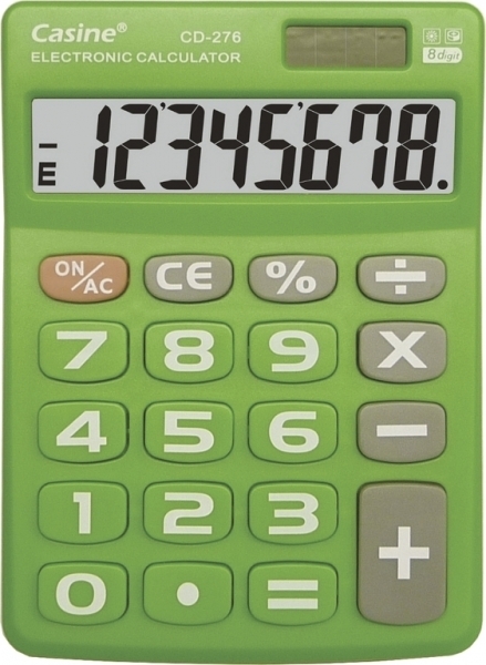 kalkulačka Casine CD-276 zelená