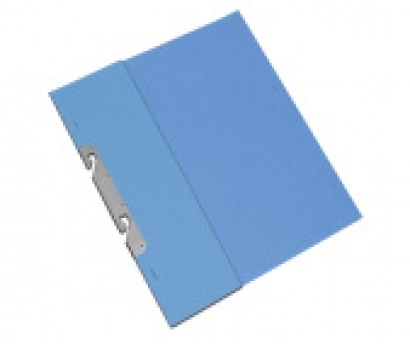 Rychlovazač kartonový závěsný A4 půlený modrý 50 ks